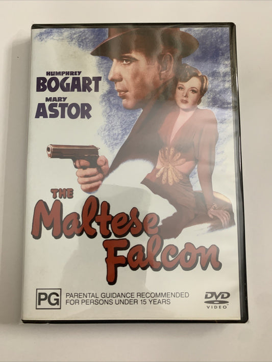 The Maltese Falcon (DVD, 1941) Mary Astor, Humphrey Bogart Region 4 NEW