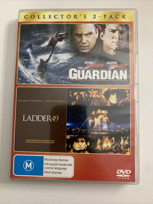 The Guardian / Ladder 49 (DVD, 2006) Ashton Kutcher, Kevin Costner Region 4