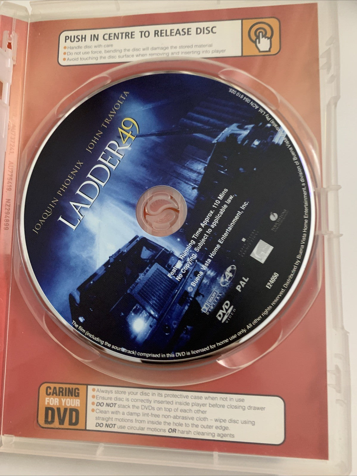 The Guardian / Ladder 49 (DVD, 2006) Ashton Kutcher, Kevin Costner Region 4