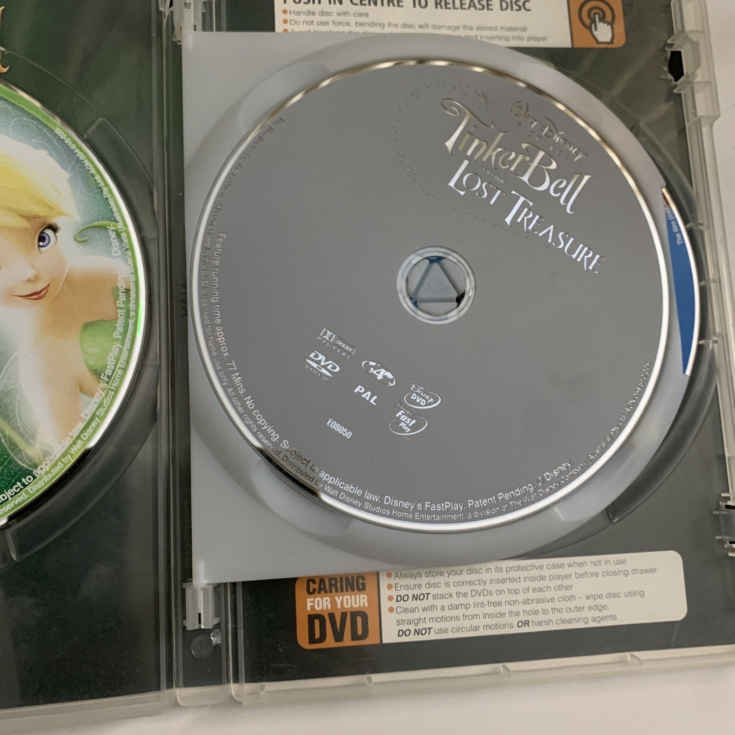 Tinker Bell: TinkerBell, Lost Treasure, Fairy Rescue (DVD, 2010) 3-Disc Region 4