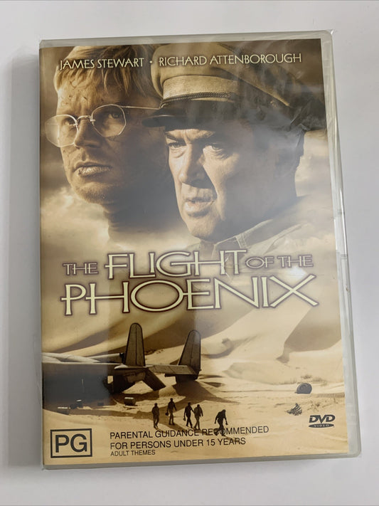 The Flight Of The Phoenix (DVD, 1965) Richard Attenborough, James Stewart NEW