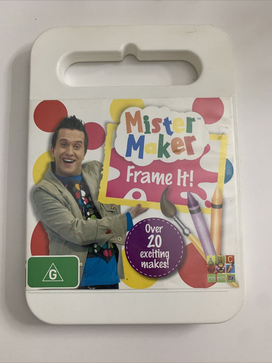 Mister Maker Frame It! (DVD, 2012) ABC Kids Region 4