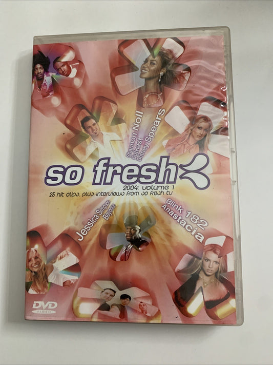 So Fresh 2004 : Volume 1 (DVD, 2004) All Regions