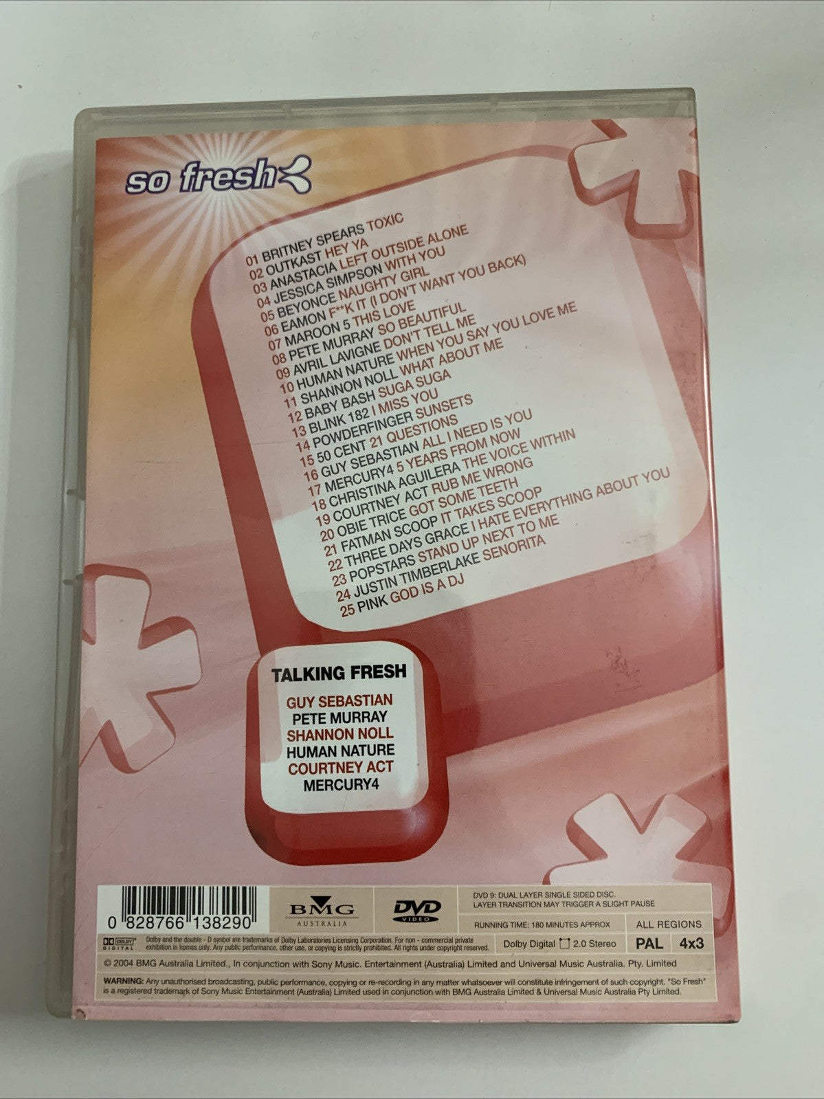 So Fresh 2004 : Volume 1 (DVD, 2004) All Regions