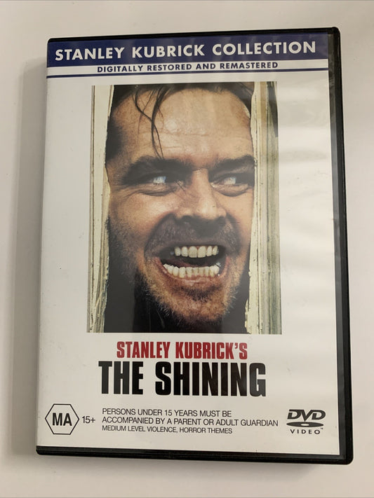 The Shining (DVD, 1980) Stanley Kubrick Film, Jack Nicholson Region 4