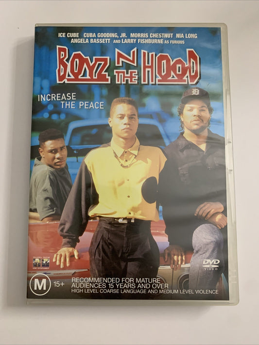 Boyz N The Hood (DVD, 1991) Ice Cube, Morris Chestnut, Cuba Gooding Jr Region 4