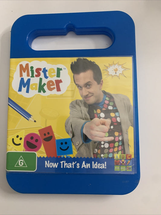 Mister Maker : Now That's an Idea! (DVD, 2012) ABC Kids Region 4