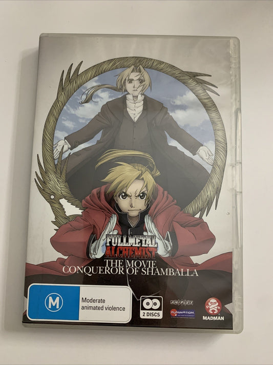 Fullmetal Alchemist The Movie : Conqueror Of Shamballa (DVD, 2005) Anime Region4