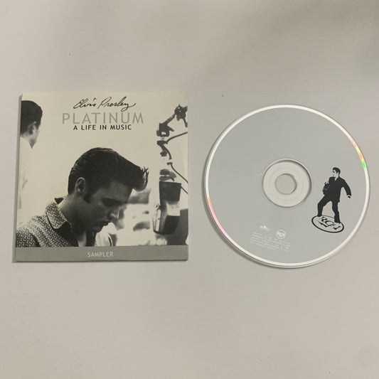 Elvis Presley Platinum A Life In Music (CD, 1997) Promo PROCD21031