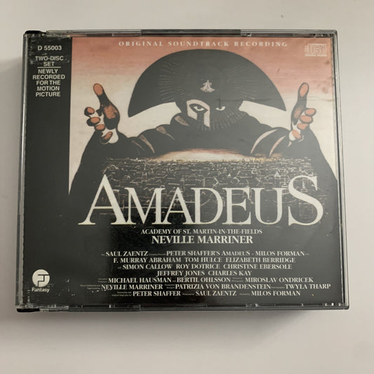 Amadeus OST (Original Film Soundtrack Recording) (CD, 1987) 2-Disc Australia