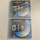 2x Sony CD-R 700MB Blank Media  1X-48X  NEW Sealed