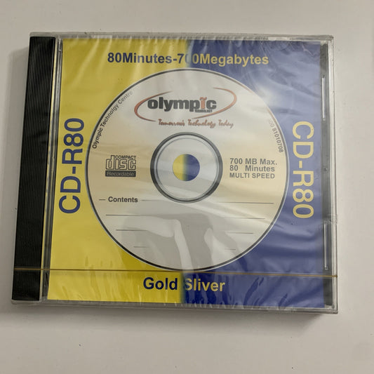 Olympic CD-R 80 700MB Blank Media NEW Sealed