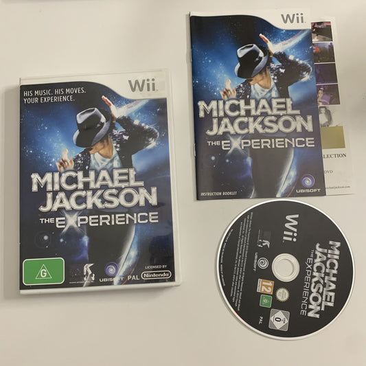 Michael Jackson : The Experience  Nintendo Wii 2010 Game PAL Game Complete