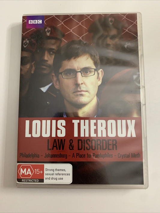 Louis Theroux Law & Disorder (DVD, 2010) 2-Disc Set BBC Documentary Region 4