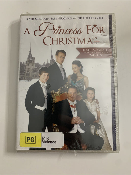 A Princess For Christmas (DVD, 2011) Roger Moore, Katie McGrath Region 4 NEW