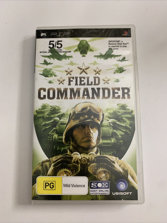 Field Commander  Sony PSP PlayStation Portable Strategy Game