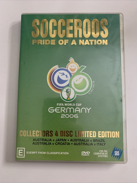 Socceroos Pride Of A Nation FIFA World Cup Germany 2006 (DVD, 2006) All Regions