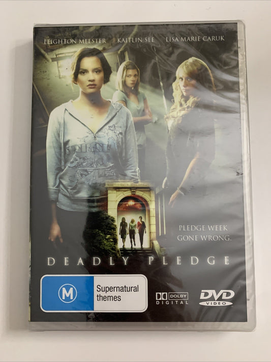 Deadly Pledge (DVD, 2008) Leighton Meester, Lisa Marie Caruk Region 4 NEW