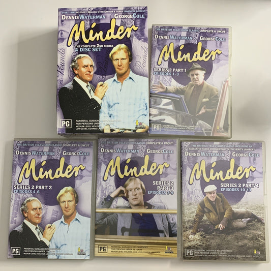 Minder : Series 2 Boxset (DVD, 1980) Comedy All Regions