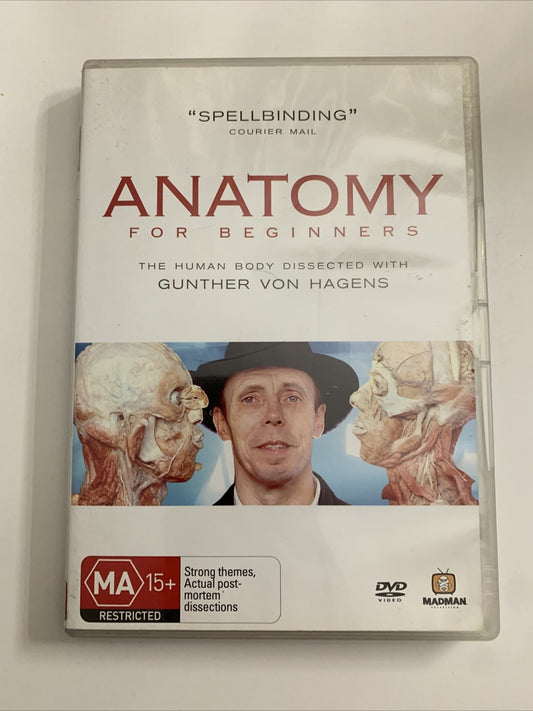 Anatomy For Beginners (DVD, 2005) Gunther Von Hagens  All Regions