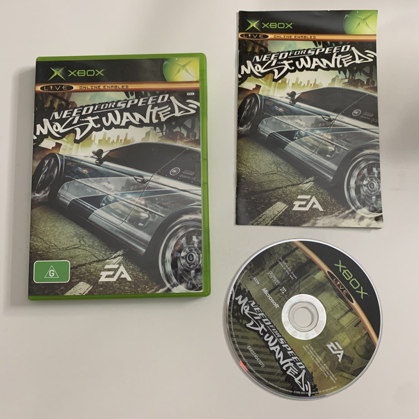 Need for Speed: Most Wanted Microsoft XBOX Original PAL 2012 Game Complete