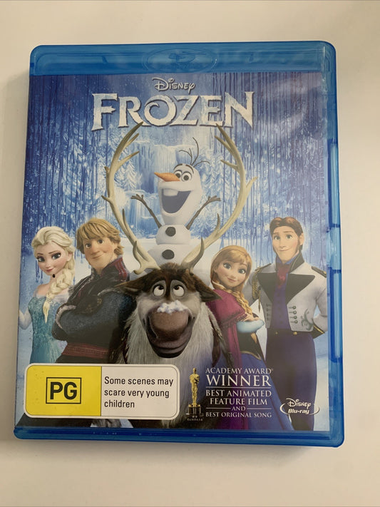 Frozen (Blu-ray, 2013) Disney Animated Movie All Regions