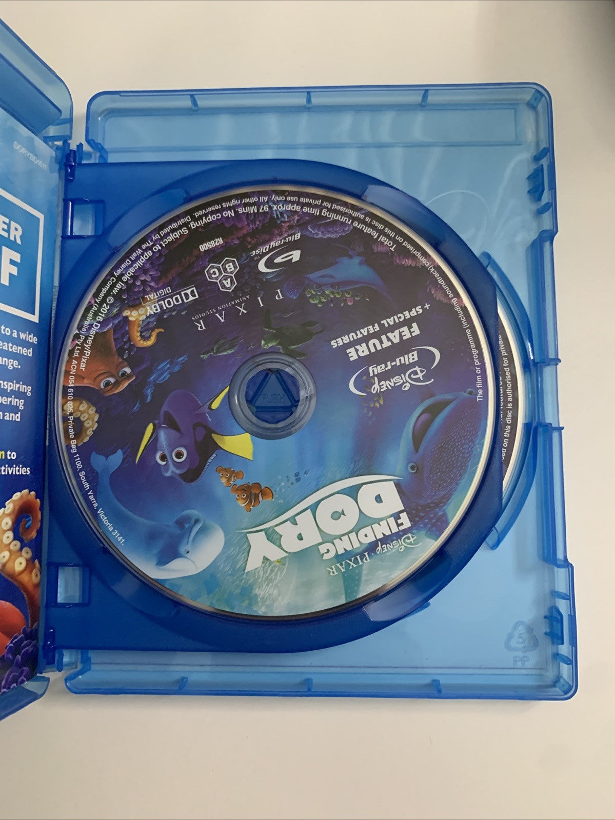 Finding Dory (Collector's Edition, Blu-ray, 2016) Disney Pixar Film All Regions