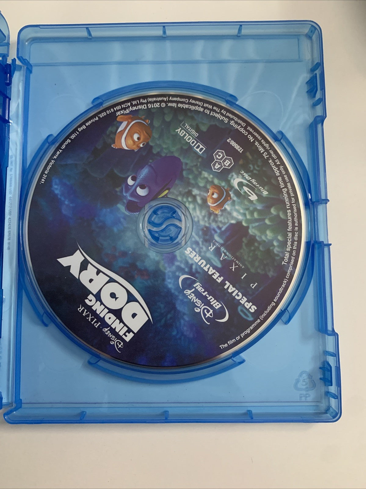 Finding Dory (Collector's Edition, Blu-ray, 2016) Disney Pixar Film All Regions