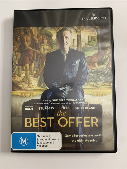 The Best Offer (DVD, 2013) Geoffrey Rush Region 4