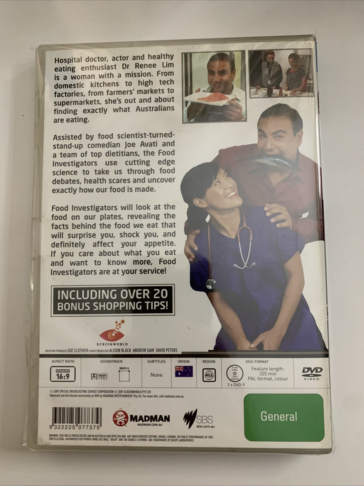 Food Investigators (DVD, 2009) Dr Renee Lim, Joe Avati All Regions NEW