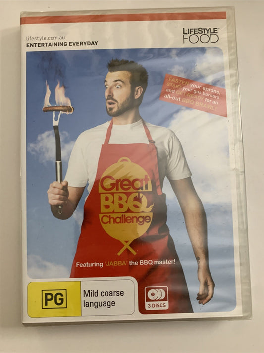 Great BBQ Challenge (DVD, 2006) Julia Zemiro, Jabba All Regions NEW