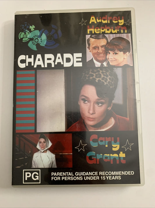 Charade (DVD, 1964) Audrey Hepburn, James Coburn, Cary Grant, Walter Matthau