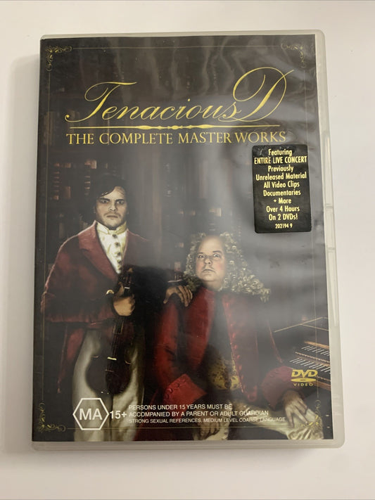 Tenacious D The Complete Masterworks (DVD, 2003) 2-Disc All Regions