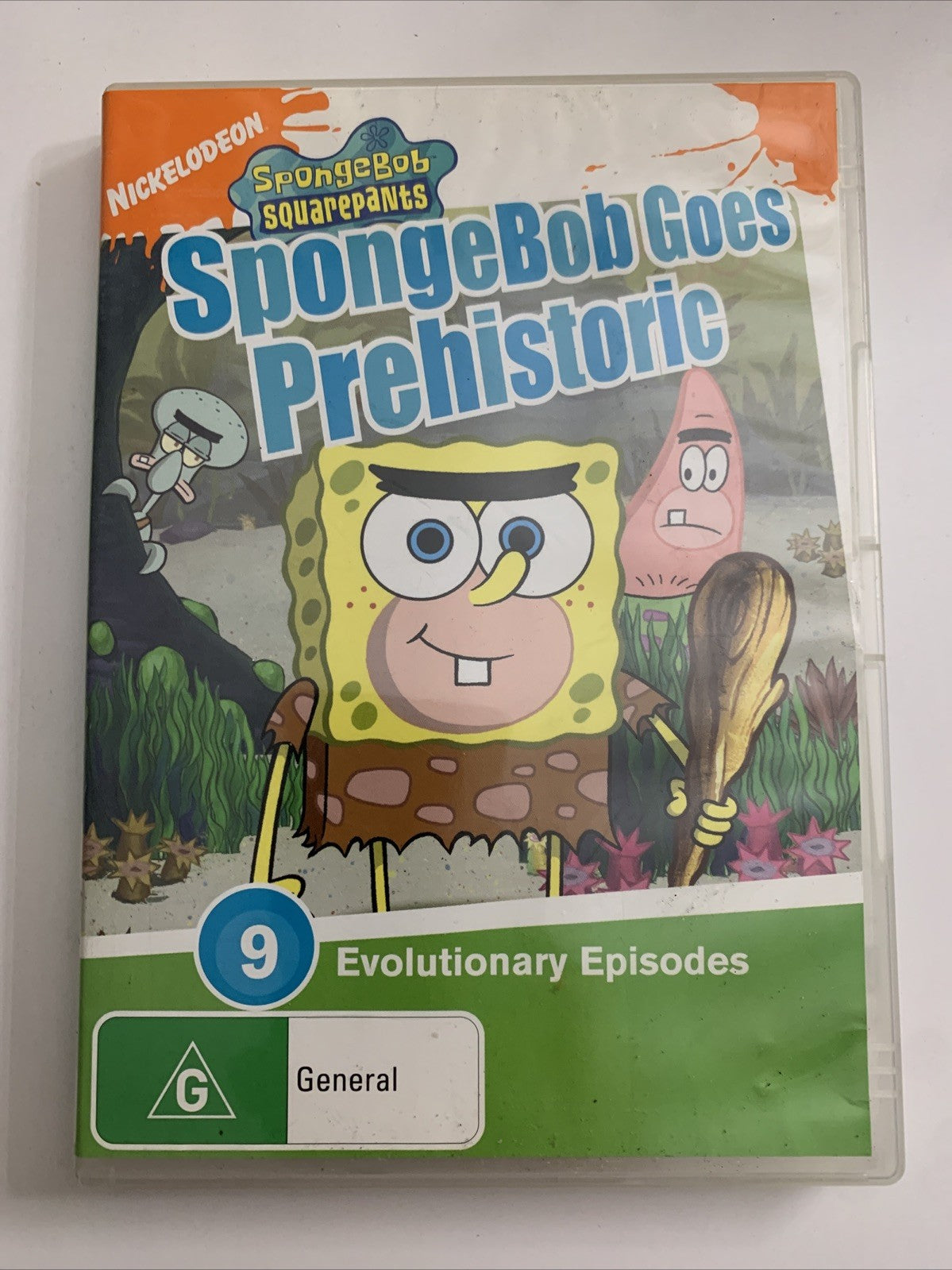SpongeBob SquarePants : SpongeBob Goes Prehistoric (DVD, 2005) Region 4