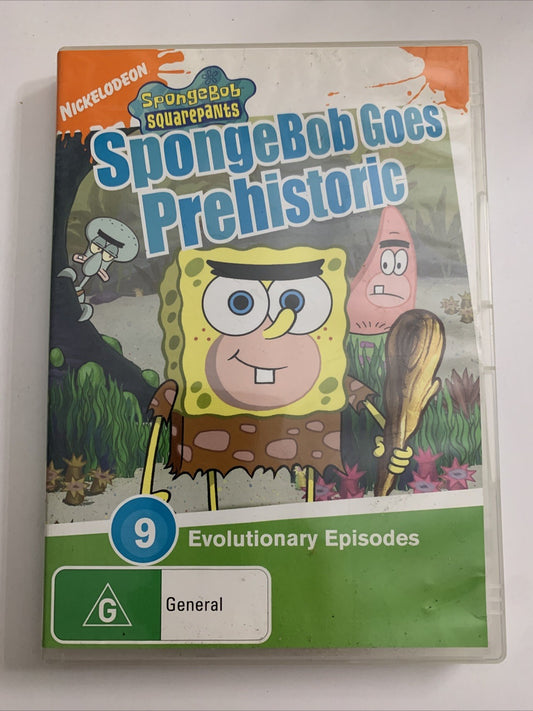 SpongeBob SquarePants : SpongeBob Goes Prehistoric (DVD, 2005) Region 4