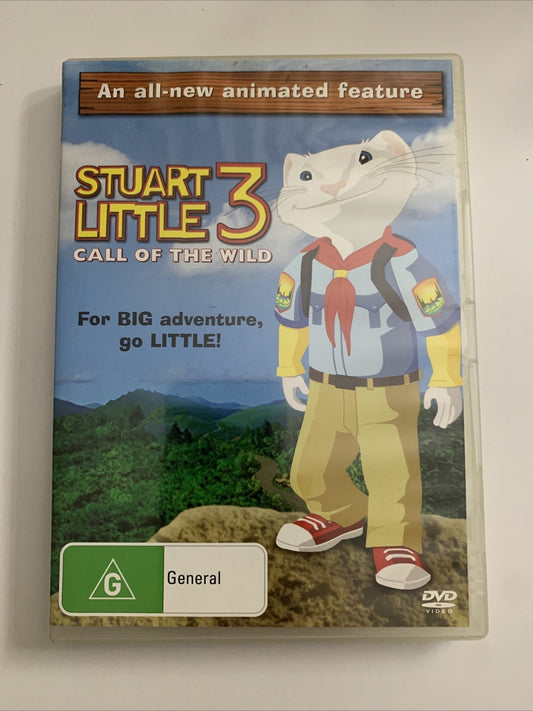Stuart Little 3 (DVD, 2005) Geena Davis, Michael J. Fox, Hugh Laurie Region 4