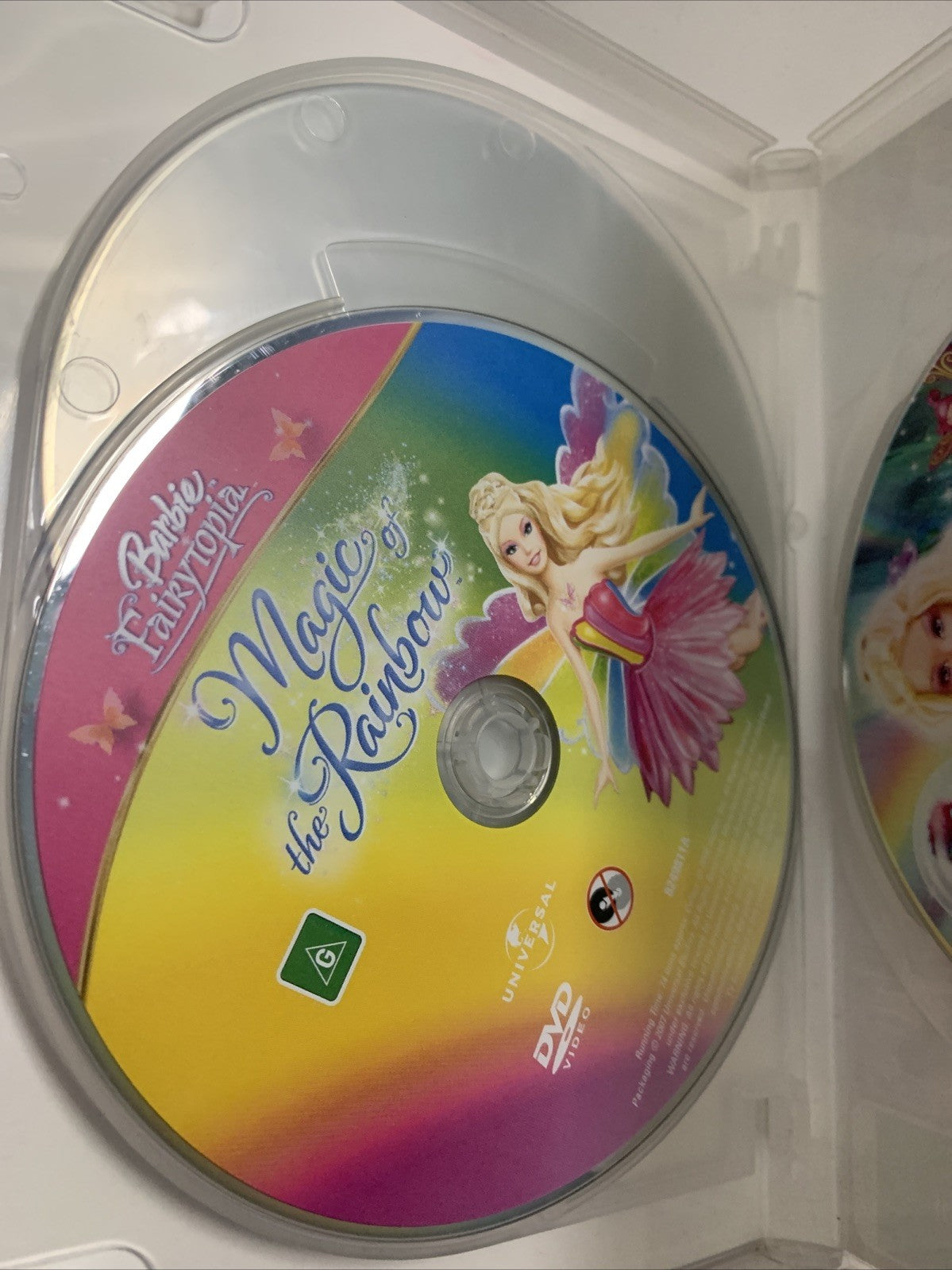 Barbie Triple Pack Fairytopia / Mermaidia / Magic Of The Rainbow (DVD, 2007)