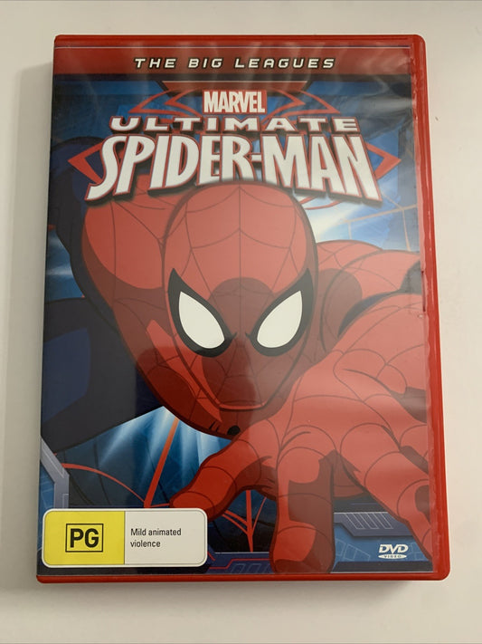 Ultimate Spider-Man: The Big Leagues (DVD, 2012) Animation Region 4
