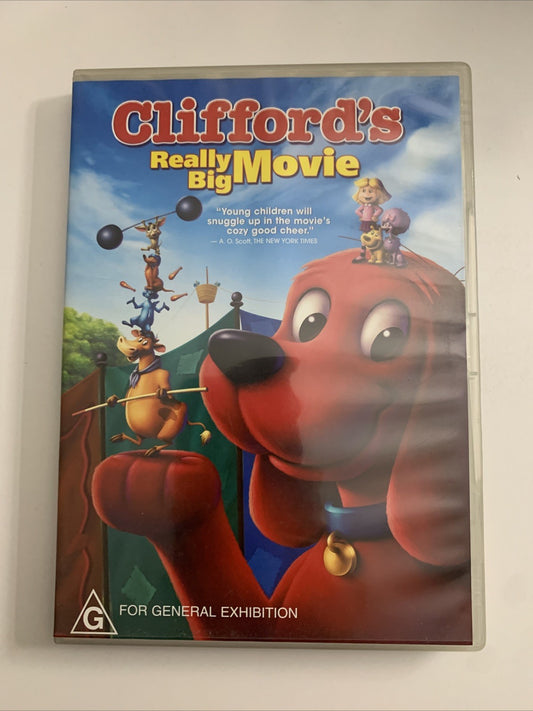 Clifford's Really Big Movie (DVD, 2004) Animated Film Region 4