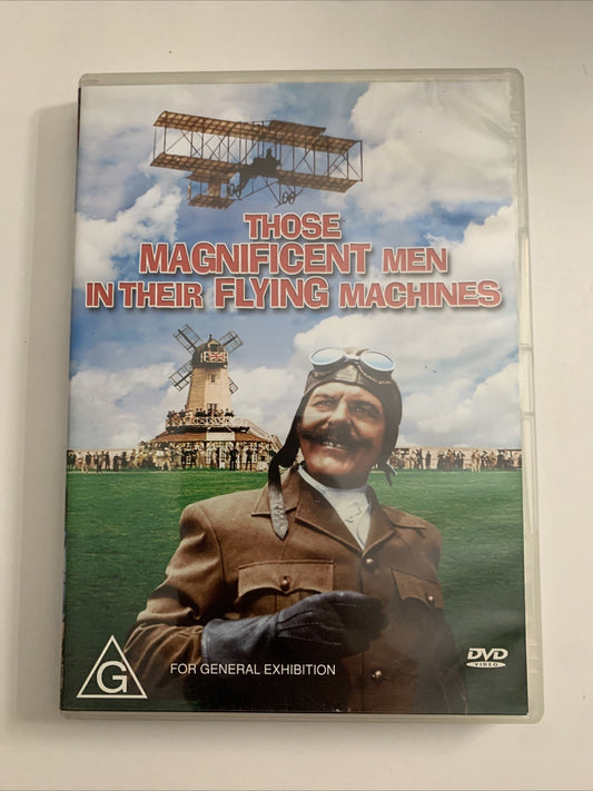 Those Magnificent Men In Their Flying Machines (DVD, 1965) Region 4