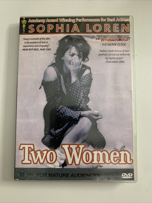 Two Women (DVD, 1961) Sophia Loren, Eleanora Brown, Raf Vallone All Regions