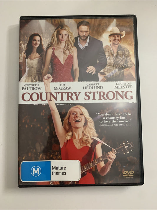 Country Strong (DVD, 2010) Gwyneth Paltrow, Leighton Meester, Tim McGraw Region4