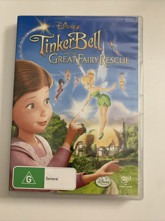 Tinker Bell and the Great Fairy Rescue (DVD, 2010) Disney Region 4