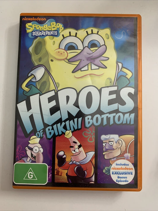 SpongeBob SquarePants : Heroes of Bikini Bottom (DVD, 2010) Region 4