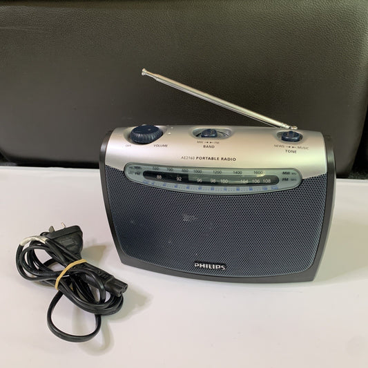 Philips AM/FM Portable Stereo Radio AE2160