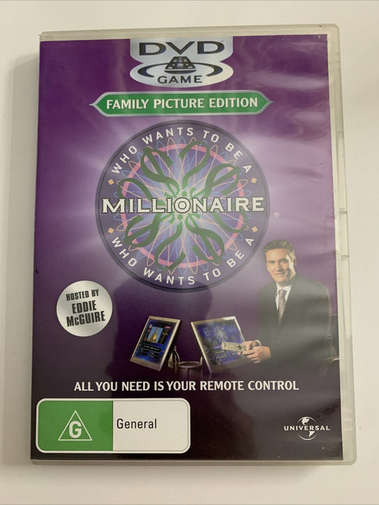 Who Wants To Be A Millionaire : Family Picture Edition (DVD, 1999) Region 4
