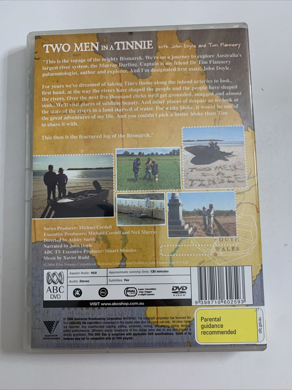 Two Men In A Tinnie: With John Doyle & Tim Flannery (DVD) Region 4