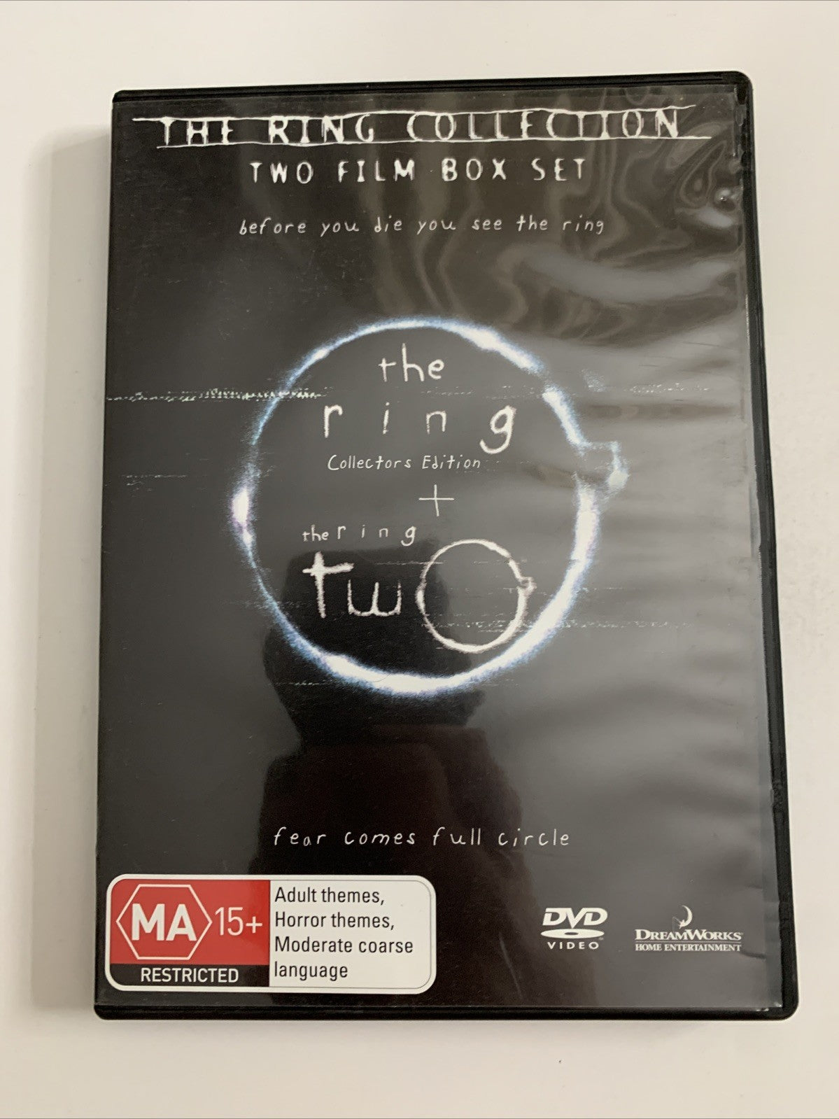The Ring 1 & 2 (DVD, 2002) Naomi Watts Horror Film Region 4