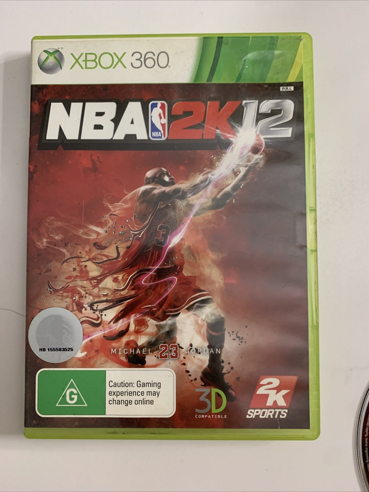 NBA 2K12  Microsoft XBOX 360 PAL 2012 Basketball Game Complete