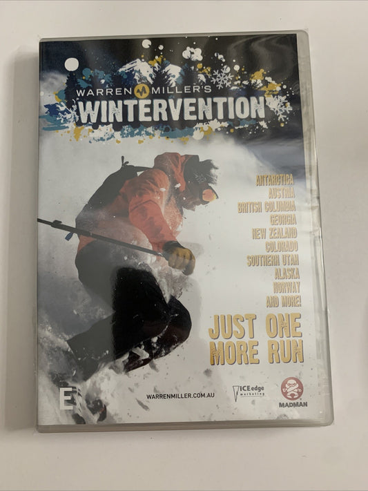 Warren Miller's Wintervention (DVD, 2010) All Regions NEW